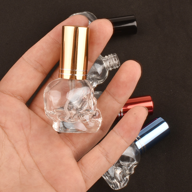 Perfume X - 10 ชิ้น 8 มล. ขวดน้ำหอมแก้วเปล่าแบบเติมได้ ขวดแบบพ่นฝอย