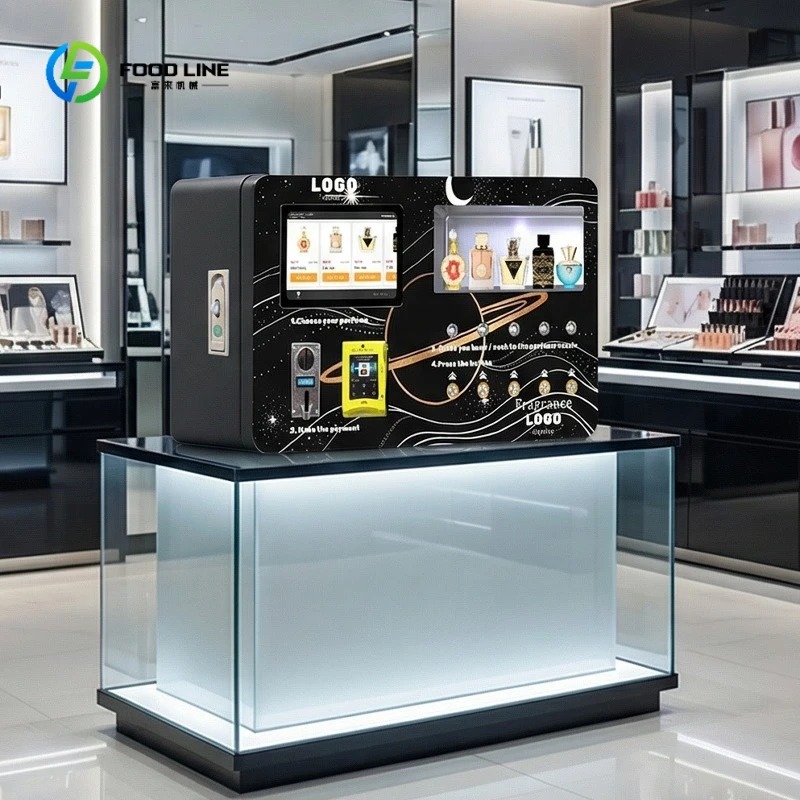 Perfume Fragrance Suppliers - ผู้ผลิตจากจีน FL รับผลิตตามสั่ง เครื่องจำหน่ายน้ำหอมอัจฉริยะสำหรับภายนอกอาคาร แบบพ่นละอองน้ำหอม พร้อม