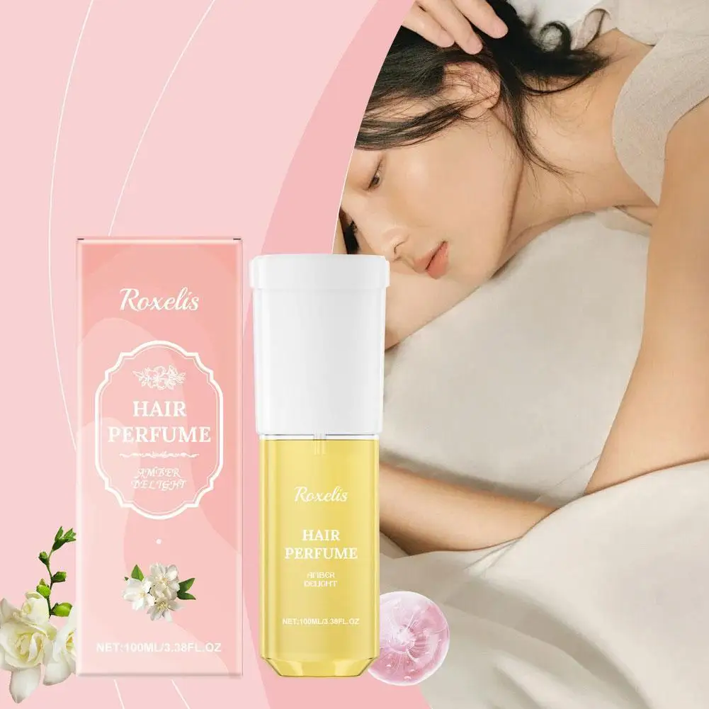Perfume Fragrance Mist - สเปรย์น้ำหอมสำหรับผมกลิ่นดอกไม้สำหรับผู้หญิง - สูตรบำรุงด้วยสารสกัดจากดอกมะลิ กลิ่นหอมติดทนนาน น้ำหอมสำหรับผม