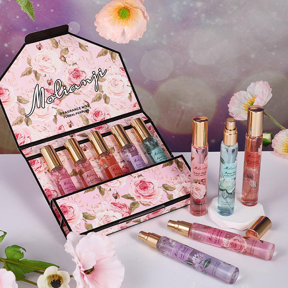 Women'S Perfume Rose Fragrance - น้ำหอมกลิ่นกุหลาบคลาสสิก ชุดของขวัญสำหรับผู้หญิง 5 ชิ้น กลิ่นหอมดอกไม้ ติดทนนาน