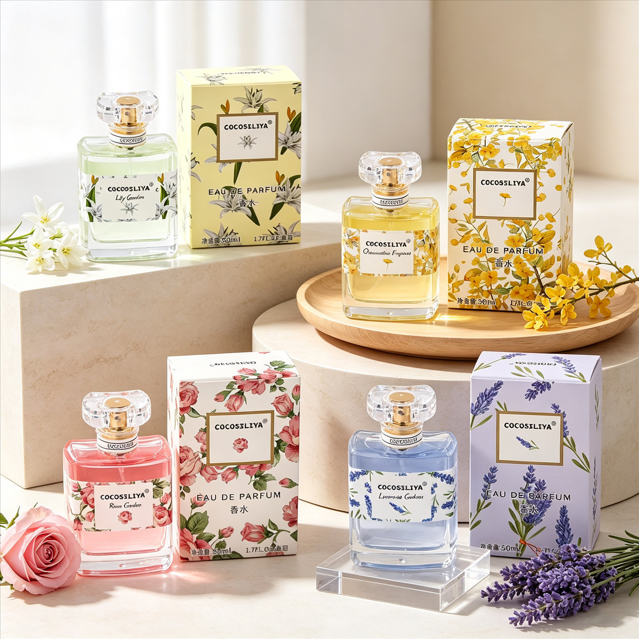 Perfume X - น้ำหอมสำหรับผู้หญิง COCOSILIYA, ขนาด 1.7 ออนซ์ x