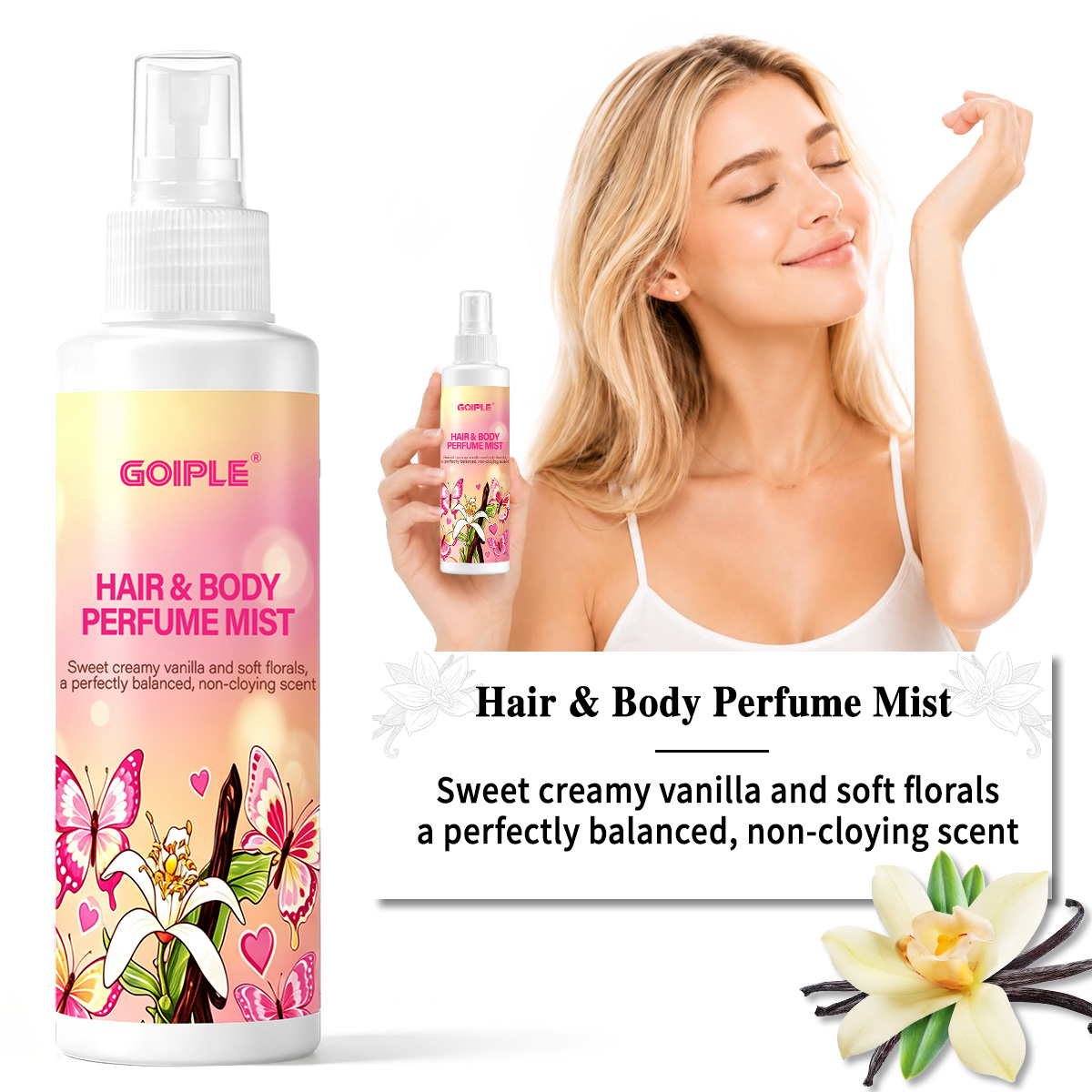สเปรย์น้ำหอมสำหรับผมและผิวกาย  - Perfume Fragrance Mist บทวิจารณ์และราคา