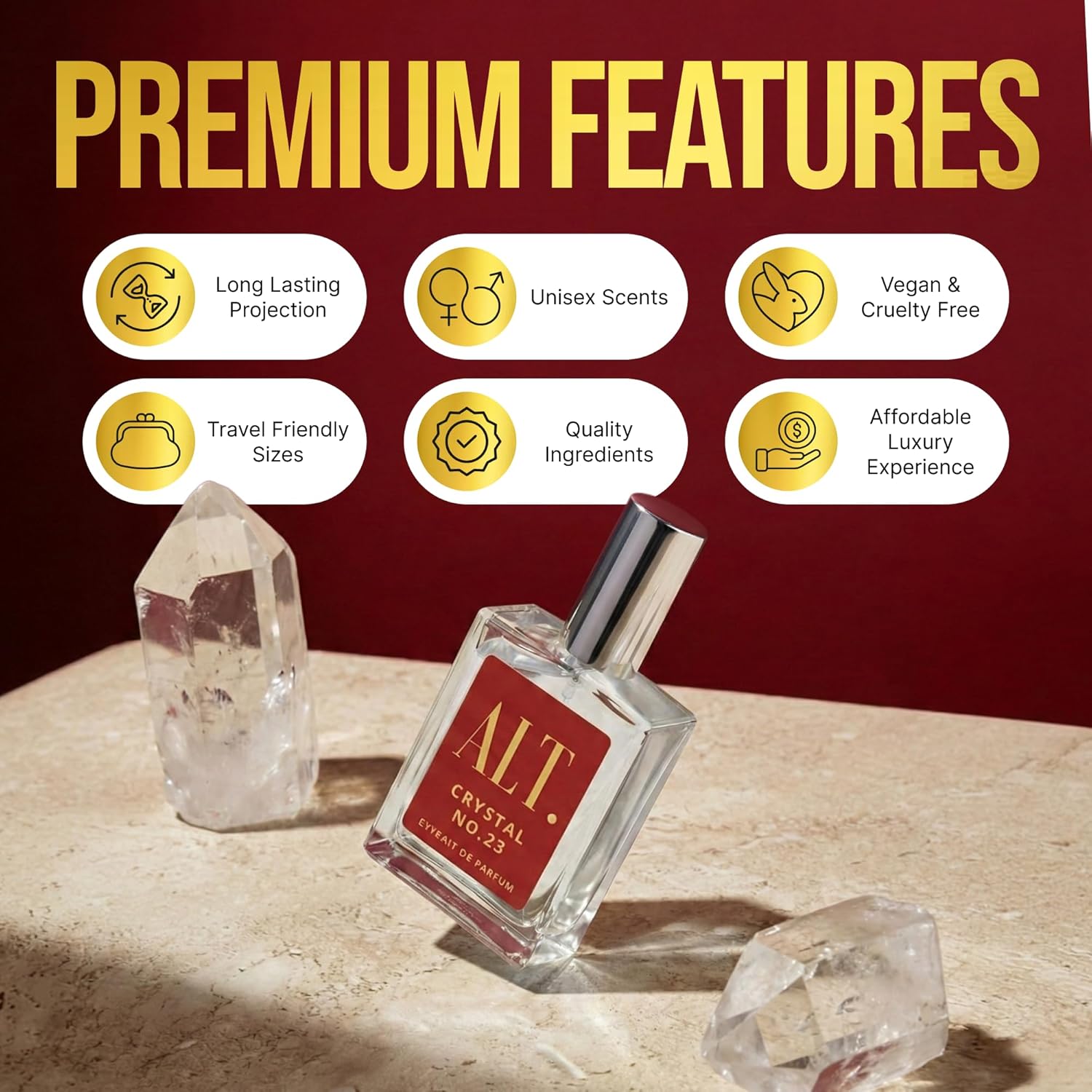 ALT. น้ำหอมคริสตัลหมายเลข 23 – - Fragrance Perfume Note บทวิจารณ์และราคา
