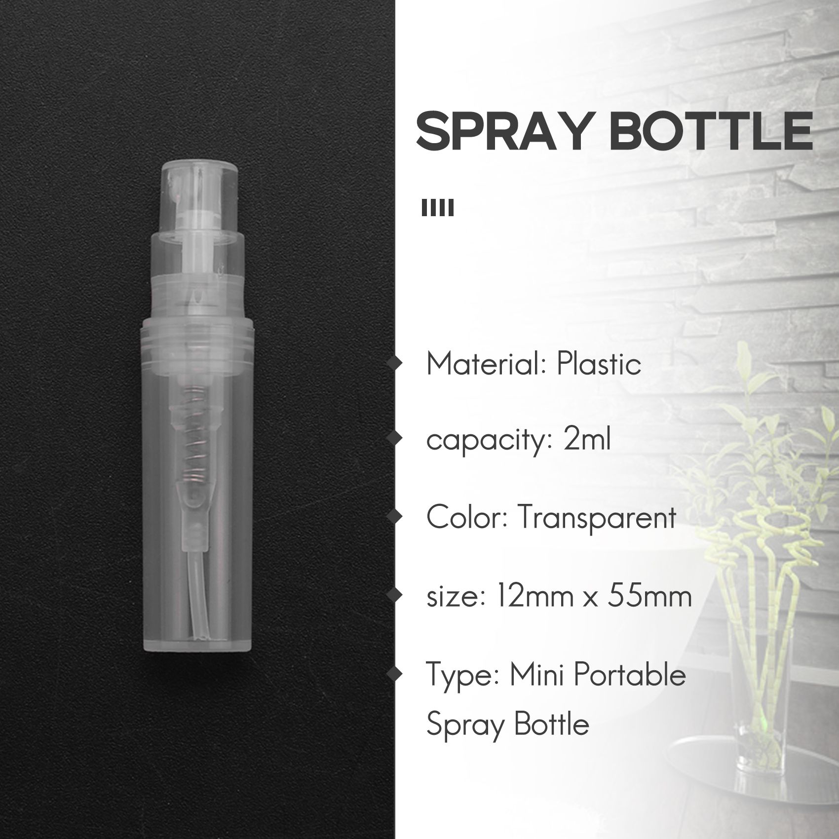 ใหม่ 50x2 ml ขวดพลาสติกใสน้ําห - Perfume X บทวิจารณ์และราคา