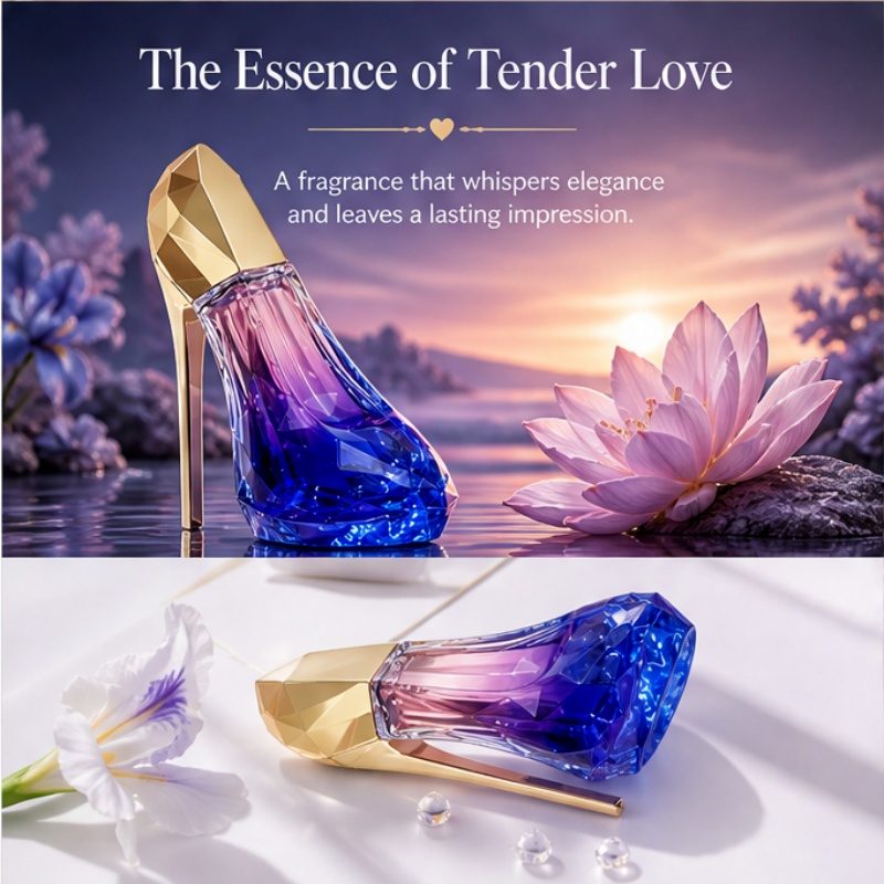 รองเท้าส้นสูงทรงส้นเข็มสำหรับผ - Perfume Fragrance Blue บทวิจารณ์และราคา