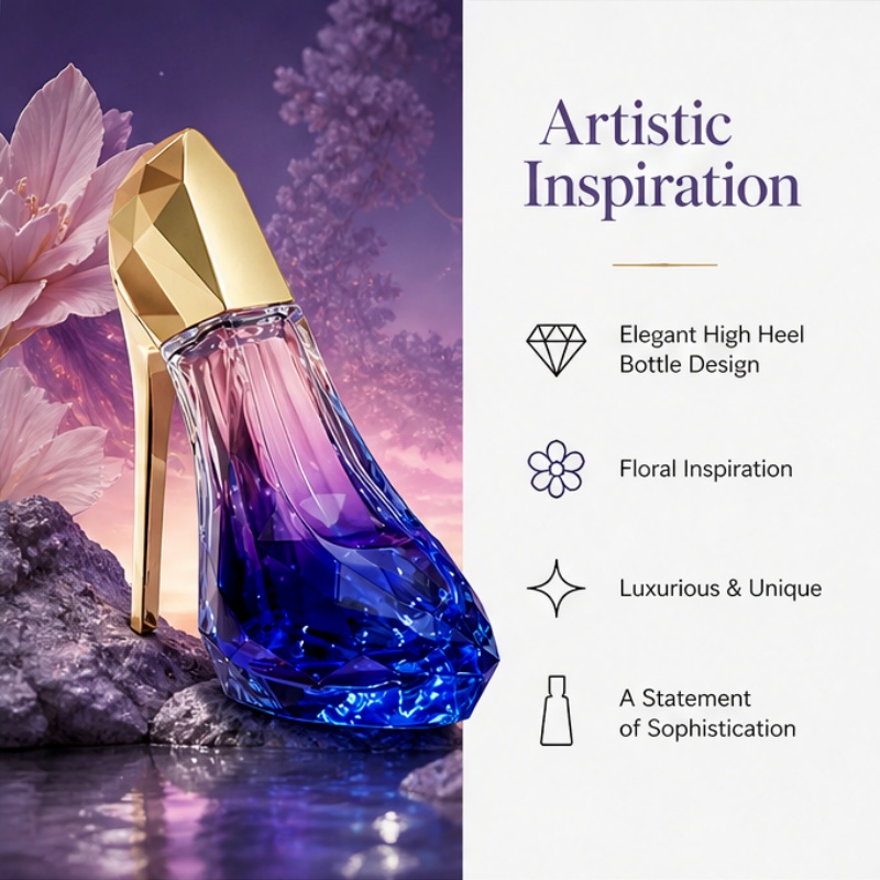 รองเท้าส้นสูงทรงส้นเข็มสำหรับผ - Perfume Fragrance Blue บทวิจารณ์และราคา