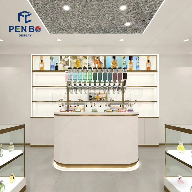 ตู้โชว์น้ำหอมแบบมีไฟส่องสว่างส - Perfume Fragrance Bar บทวิจารณ์และราคา