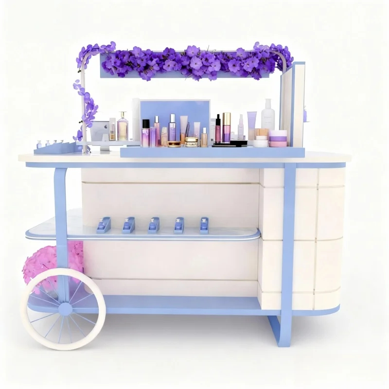 ไอเดียรถเข็นคีออสก์เครื่องสำอา - Perfume Fragrance Bar บทวิจารณ์และราคา